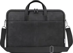 Сумка для ноутбука 15.6'' Defender PU шкіра, карман, чорна - мініатюра 3