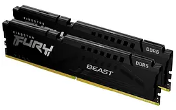 Kingston Пам'ять ПК DDR5 64GB KIT (32GBx2) 5600 FURY Beast - мініатюра 2