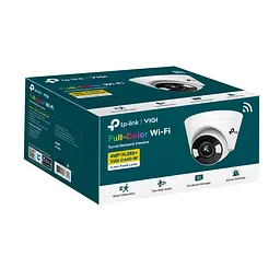 IP-Камера VIGI C440-W-4, PoE, 4Мп, 4 мм, Wi-Fi, H265+, IP66, Turret, кольорове нічне бачення TP-Link teh0015972 - мініатюра 9