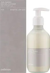 Ніжний гель для вмивання 200 мл Celimax Dual Barrier Mild Gel Cleanser - мініатюра 2