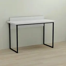 Комп'ютерний стіл Ferrum-decor Скай 75x120x60 чорний ДСП Білий 32мм (FRD-103626)