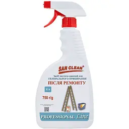 Средство чистяще-моющее San Clean Prof Line для генеральной уборки после ремонта 750 г