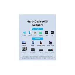 Перехідник USB-C + USB-A to RJ45 Ethernet 2500Mbps gray Vention (CFUHB) - мініатюра 12