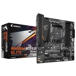 Материнська плата Gigabyte B550M Aorus Elite Socket AM4 (B550M AORUS ELITE) - мініатюра 4