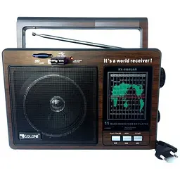 Радіоприймач Golon RX-9966 (FM, AM, SW) роз'єм USB або SD