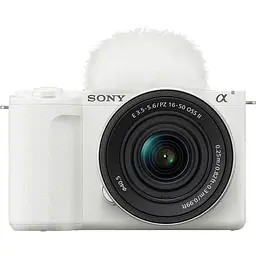 Бездзеркальний фотоапарат Sony ZV-E10 II Kit 16-50mm f3.5-5.6 OSS II White (ZVE10M2KW.CEC) UA [139311]