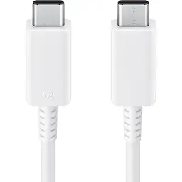 Кабель Samsung USB-C to USB-C 5A 1.8m White (EP-DX510JWRGRU) [114281] - мініатюра 2