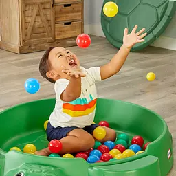 Набір різнокольорових кульок для сухого басейну Little Tikes, 100 шт. (642821E4C) - мініатюра 5