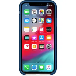 Чохол-накладка Toto Silicone Case Apple iPhone XR Dark Blue - мініатюра 2