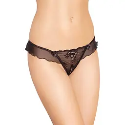 Трусики-стрінги Softline G-String 2384 S/M чорний