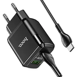 Зарядний пристрій Hoco N6 Charmer dual port charger 2 USB 3 A 2xQC3.0 18W