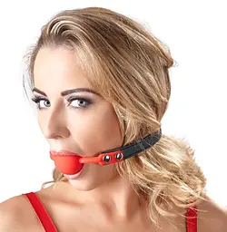 Кляп кулька Bad Kitty Naughty Toys Gag червоний - мініатюра 3