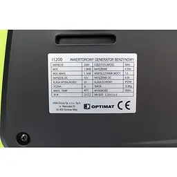 Інверторний бензиновий генератор Optimat Smart Energy I1200 [160343] - мініатюра 4