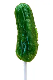 Льодяник на паличці Sour Pickle Lollipops Tangy Dill Hard Candy Pops 1шт