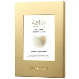 Тонізуючий патч d'Alba Signature Vita 50000 Toning Patch 0.4 г 4 шт. (DLB100)