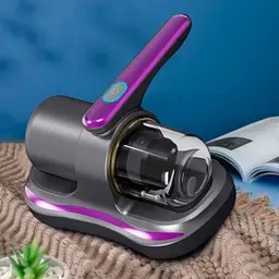 Маленький ручний пилосос на акумуляторі чорний 250 мл 100 Вт Acarid Remover - мініатюра 2