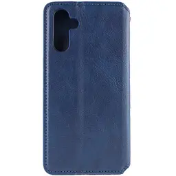Шкіряний чохол-книжка GETMAN Cubic (PU) для Samsung Galaxy A17 4G/5G Синій - мініатюра 3