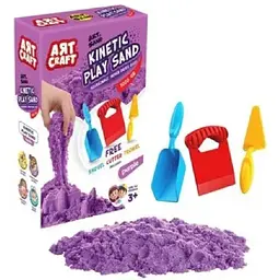 Кінетичний пісок Dede Art Craft 1000 г фіолетовий (3694)