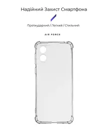 Чохол ArmorStandart Air Force для Motorola E13 Camera cover Clear - мініатюра 2