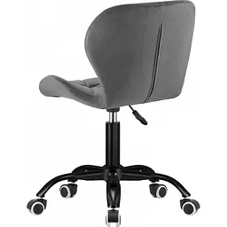Офісне крісло GT Racer B-30 Velvet Dark Gray [123074] - мініатюра 4
