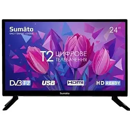 Телевізор 24" Sumato 24HT03 Black