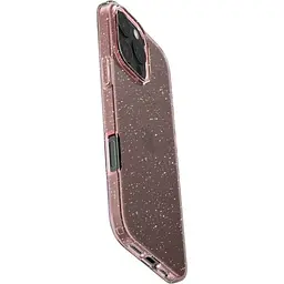 Прозорий чохол Spigen Liquid Crystal Glitter Rose Quartz для iPhone 16 Pro - мініатюра 4