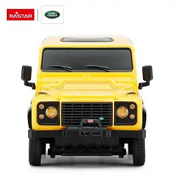 Машинка Rastar Land Rover Defender на управлінні 1:24 жовтий 78500 - мініатюра 3