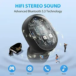 Бездротові навушники Xihama Bluetooth 5.3 Deep Bass - мініатюра 5