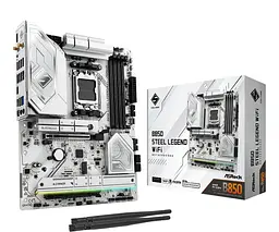 Материнська плата AsRock B850 STEEL LEGEND WIFI (B850 STEEL LEGEND WIFI) (Socket AM5, AMD B850, ATX) - мініатюра 5