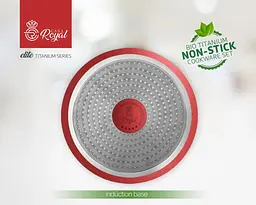 Набір посуду Casa Royal T-UKR 20300 "Bio Titanium" Red 7 предметів - мініатюра 6