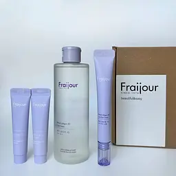 Набір базовий Ліфтинг та Освітлення Retin-Collagen 3D Core toner Fraijour 250 мл Eye cream 15 мл Cream 2х10 мл - мініатюра 2