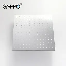 Тропічний душ Gappo G28, 200x200 мм, нержавіюча сталь, хром, Хром - мініатюра 3
