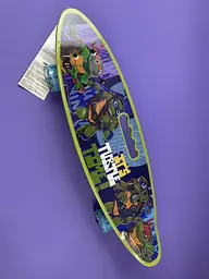 Пенні борд ліцензійний Teenage Mutant Ninja Turtles (Черепашки Ніндзя) 60х17 см, поліуретанові колеса (PU) з підсвіткою, підшипник - мініатюра 2