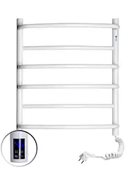 Електрична рушникосушарка Navin Омега 530x600 Sensor права з таймером 12-015033-5360, Білий, Праве, Електронний