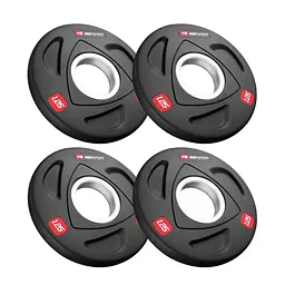 Набір дисків олімпійських Hop-Sport 4 х 1,25кг - мініатюра 2