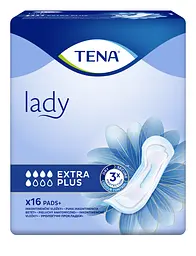 Урологічні прокладки Tena Lady Lady Extra Plus 16 шт. - мініатюра 2