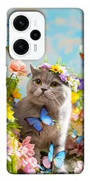 Чохол Demsky Spring cat для Xiaomi Poco F5 / Note 12 Turbo