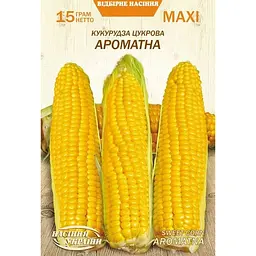 Насіння Кукурудза цукрова Насіння України Ароматна Maxi 15 г (674100)