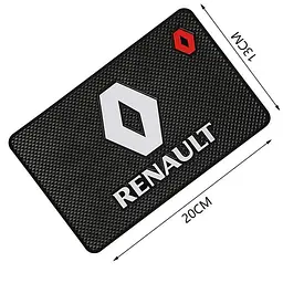 Антиковзний килимок торпеди з логотипом Renault - мініатюра 2