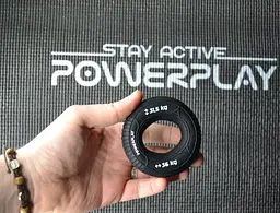 Еспандер кістьовий PowerPlay силіконовий PP-4330 Hand Grip Loops Hard 31.5-36 кг Чорний (PP_4330_Black_(31.5-36kg)) - мініатюра 4