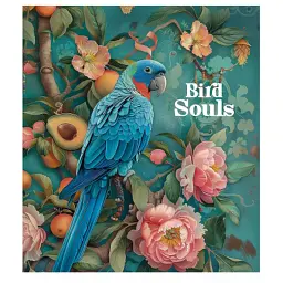 Зошит Школярик Bird Souls 48 аркушів клітинка (048-3457K), в асортименті - мініатюра 3