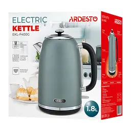 Електрочайник Ardesto Mint Harmony Strix 1.8 л м'ятний (EKL-F400G) - мініатюра 2