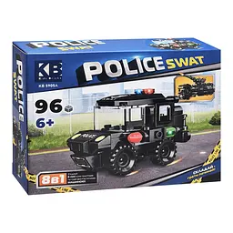 Дитячий конструктор Limo Toy Police SWAT KB 5905A пластик, 96 деталей