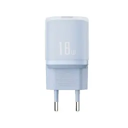 Мережевий зарядний пристрій XO L157(EU) QC3.0 18W Charging Charger with Micro cable (NB103) синій - мініатюра 5