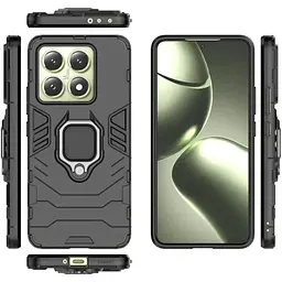 Чохол бампер Primolux Ring Armor для Xiaomi 14T 5G Black - мініатюра 2