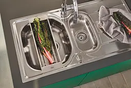 Багатофункціональний колландер 490 мм Grohe 40853SD0, Нержавіюча сталь - мініатюра 3