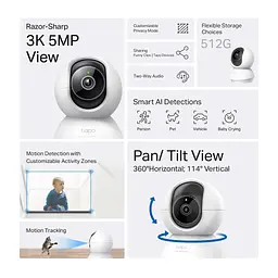 Камера відеоспостереження TP-Link TAPO-C230 - мініатюра 5