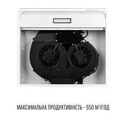 Витяжка плоска PERFELLI PL 6244 W LED - мініатюра 8