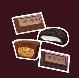 Цукерки Hershey's Reese's York Zero Sugar Assorted Flavored Candy 439г - мініатюра 3