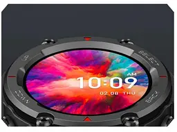 Смарт-годинник Amazfit T-Rex Pro Meteorite Black - мініатюра 8